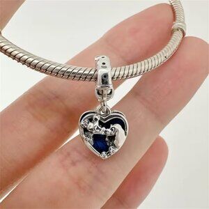 ✨✨Pandora Disney Lady and the Tramp Heart Dangle Charm